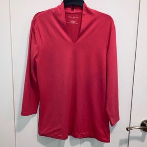 Women’s vee neck top. Talbots.